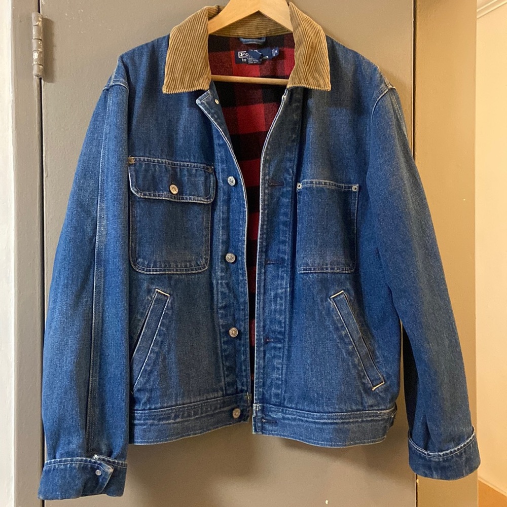 Polo jean jacket
